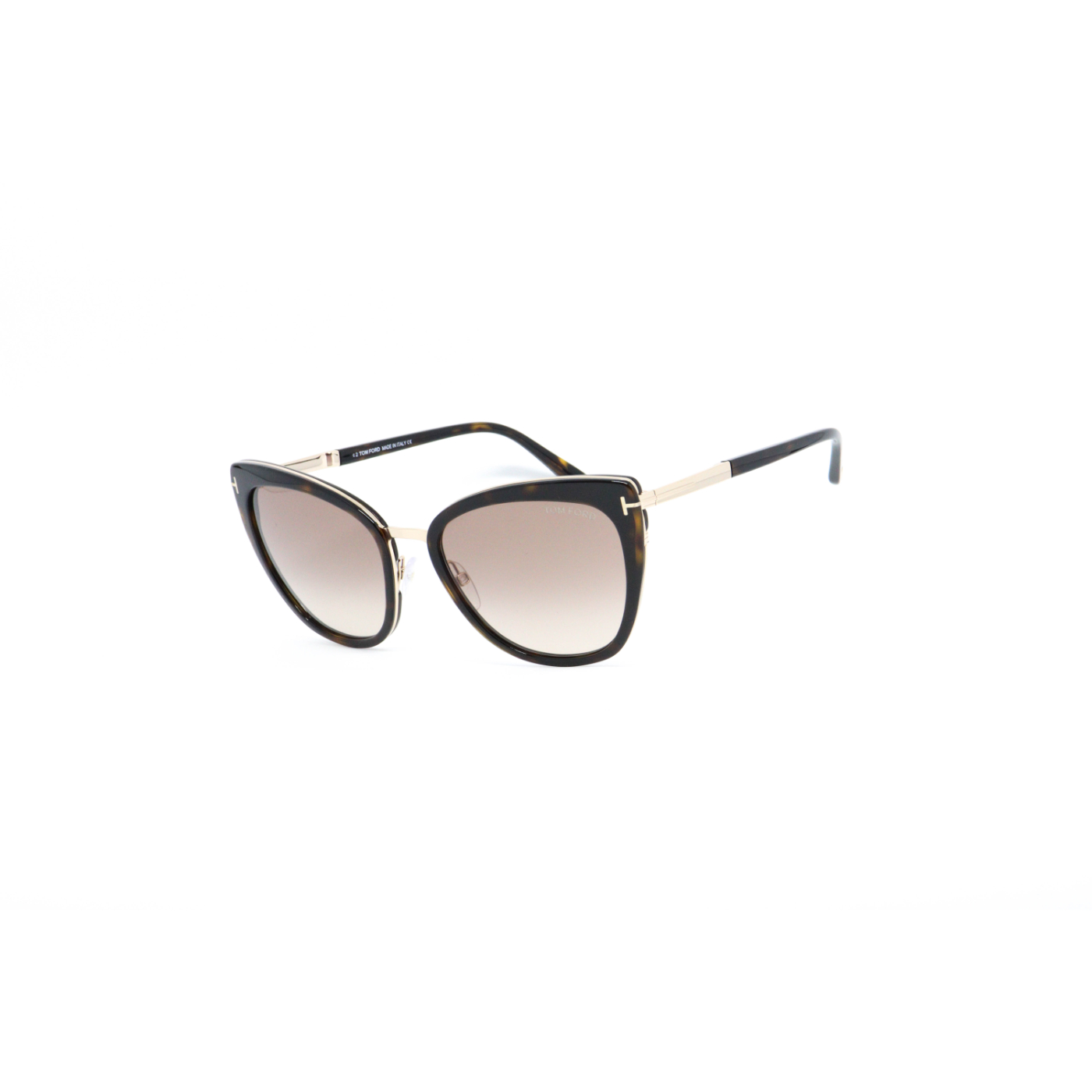 OCULOS DE SOL TOM FORD TARTARUGA E DOURADO - SIMONA TF717 52F 57X20 140*2