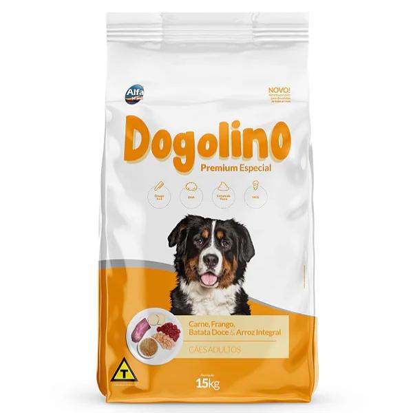 DOGOLINO CAES PREMIUM CARNE/FRANGO 15 KG