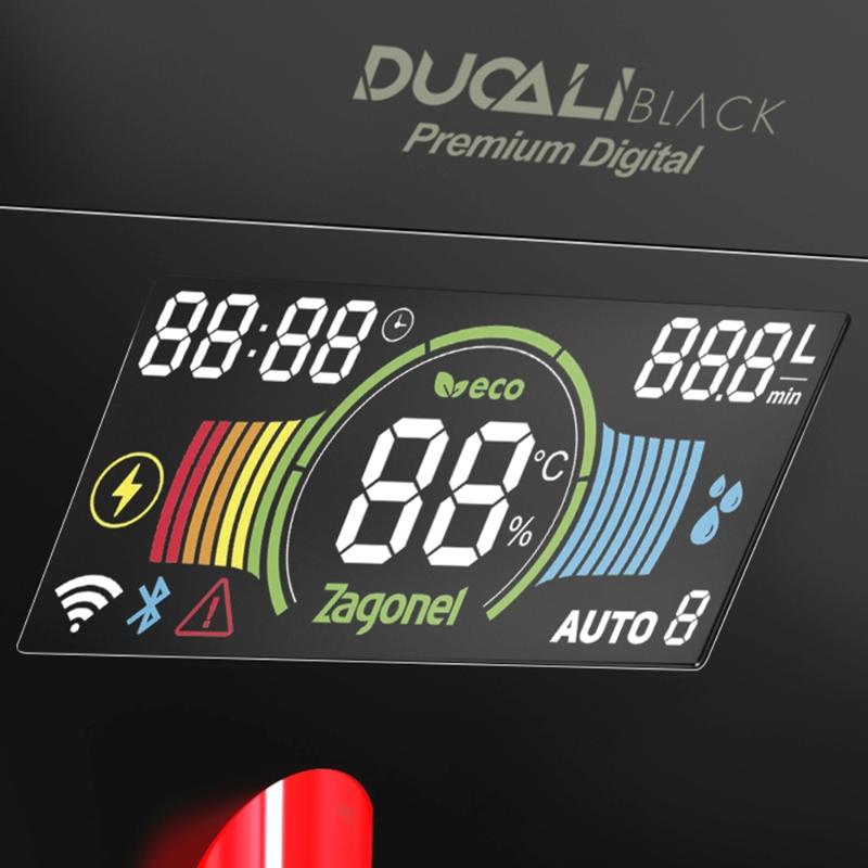 ZAGONEL DUCHA DUCALI ELETR.PREMIUM 7500W 220V BLACK