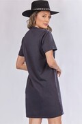 VESTIDO ESTAMPADO - ALLHUNTER