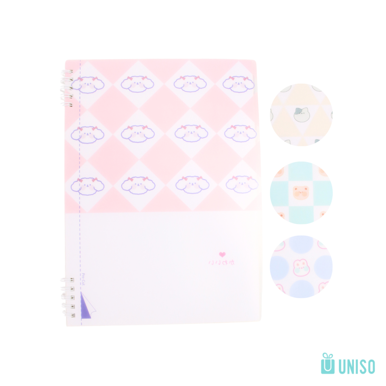 Caderno Espiral Moti Uniso B5