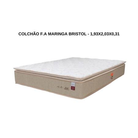 COLCHÃO 1,93X2,03X0,31 F.A MARINGA BRISTOL