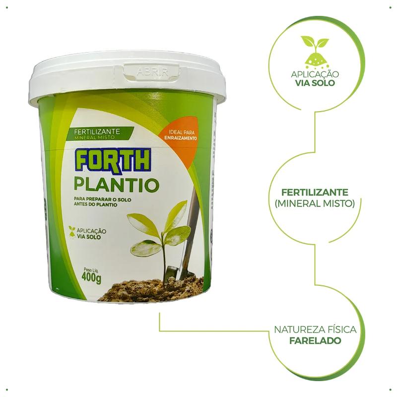 Adubo Forth Plantio - Balde 400 g