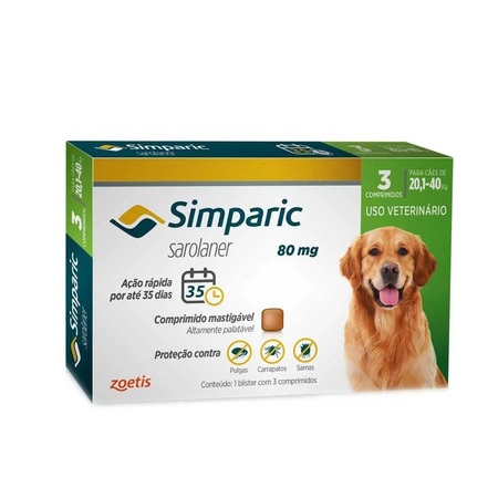 SIMPARIC - 80 MG (20,1 A 40KG)