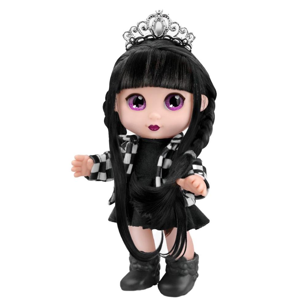 Boneca Kilty Pop Preto Branco 23cm - Roma Brinquedos