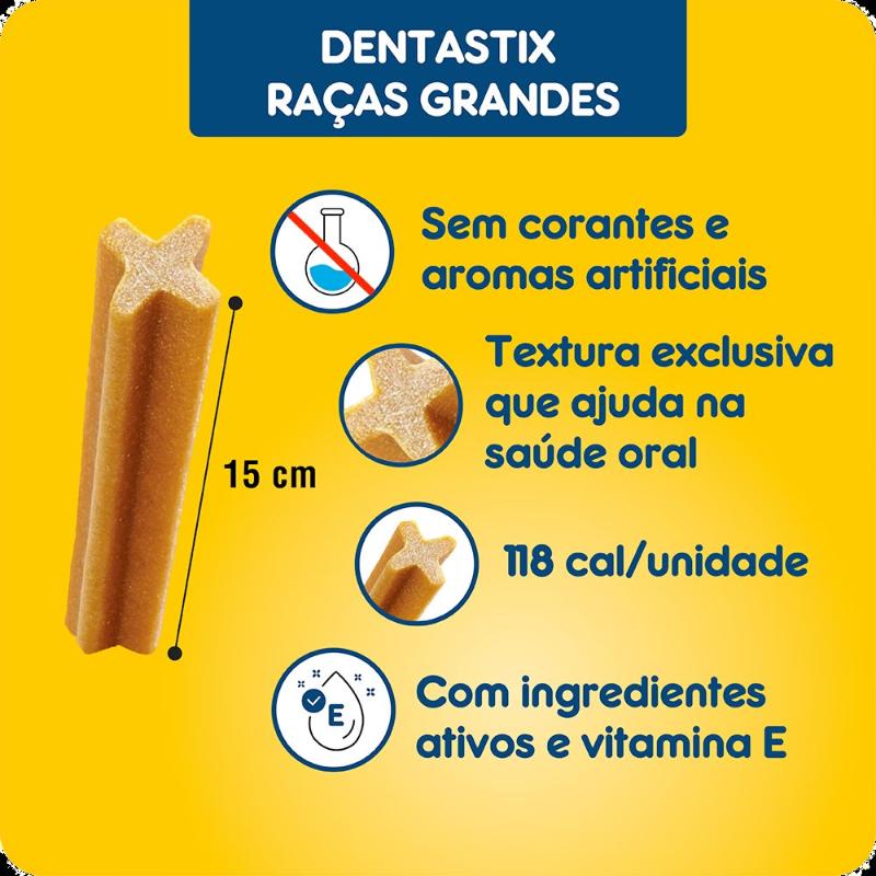 PEDIGREE® Dentastix Adulto Raças Grandes, 7 unidades