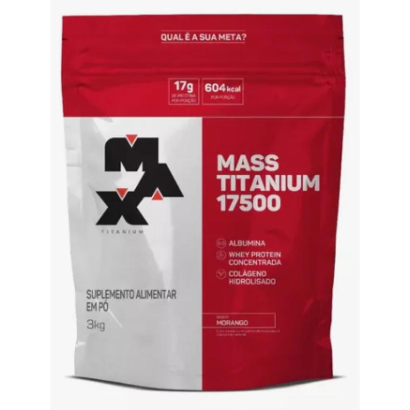 Max Suplemento Alimentar em Pó /Morango - 3kg