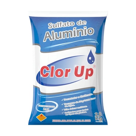 SULFATO DE ALUMINIO CLOR UP - 2KG