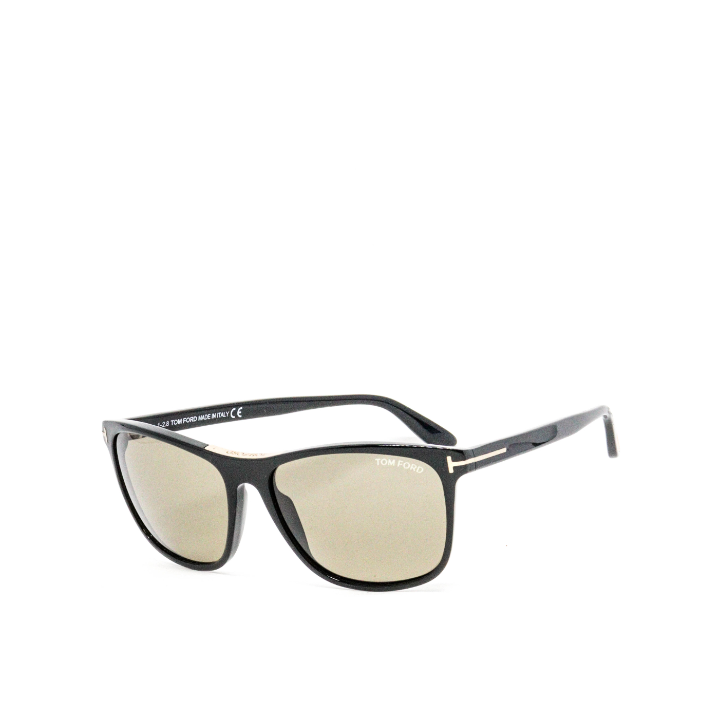 OCULOS DE SOL TOM FORD PRETO COM DETALHE DOURADO - TF 629 01A 58X16 145 *2