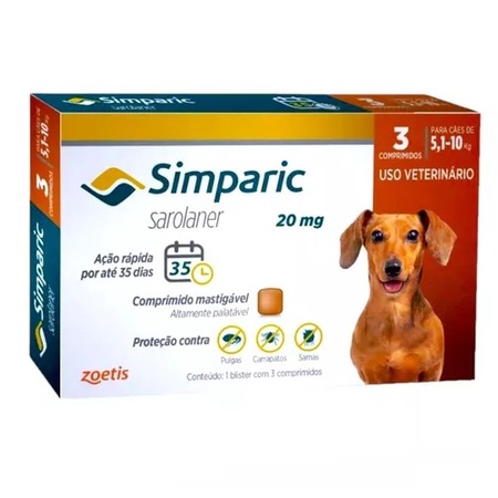 SIMPARIC - 20 MG (5,1 A 10KG)