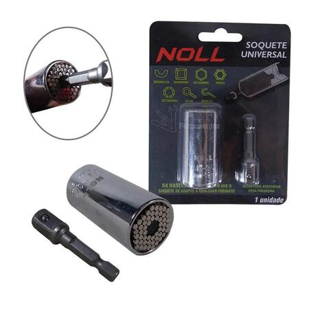 SOQUETE UNIVERSAL NOLL C/ADAPT FURADEIRA