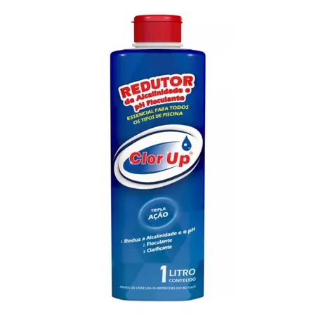 REDUTOR DE ALCALINIDADE E PH FLOCULANTE 1L - CLOR UP