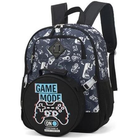 MOCHILA COM LANCHEIRA GAME MODE  - UP4YOU