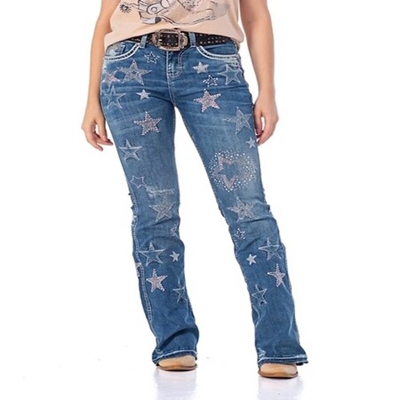 JEANS DIAMANTE AZUL