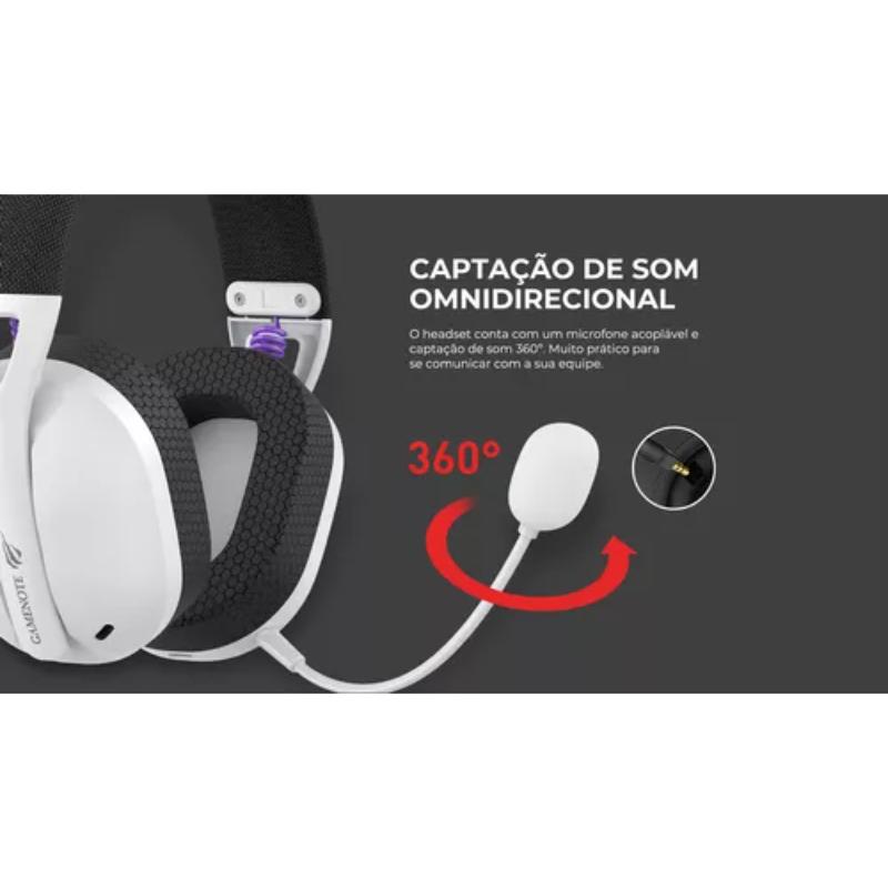 FONE DE OUVIDO HEADSET GAMER FUXI-H3 QUAD-MODE (COM FIO E SEM FIO, WIRELESS 2,4GHZ, BLUETOOTH, CABO