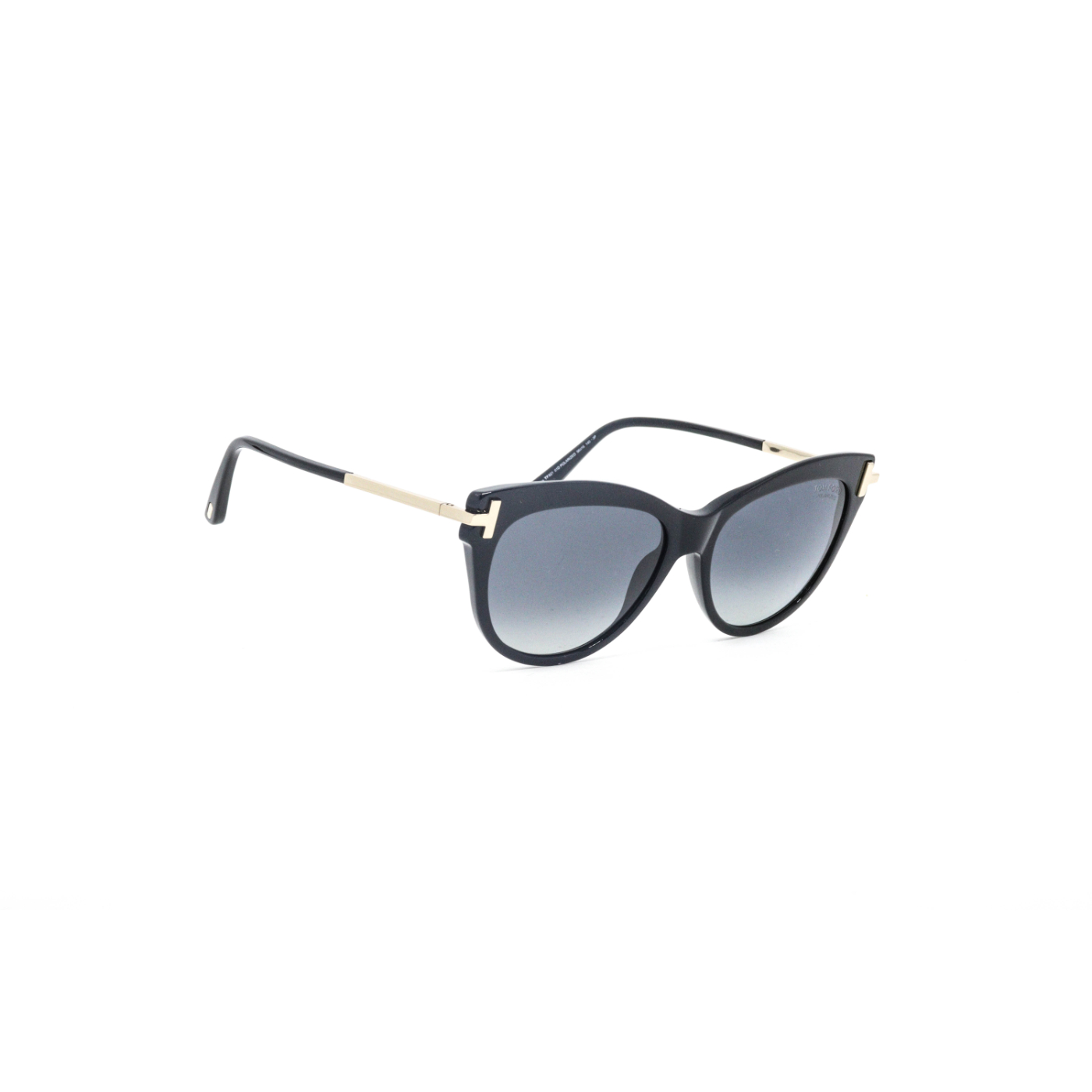 OCULOS DE SOL TOM FORD PRETO E DOURADO - KIRA TF821 01D POLARIZED 56X16 140 *3P