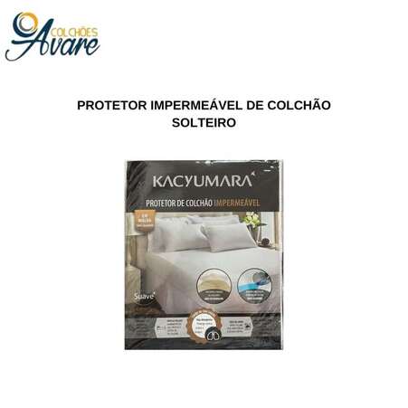 Protetor Impermeável para Colchão Kacyumara Solteiro - 0,88x1,88