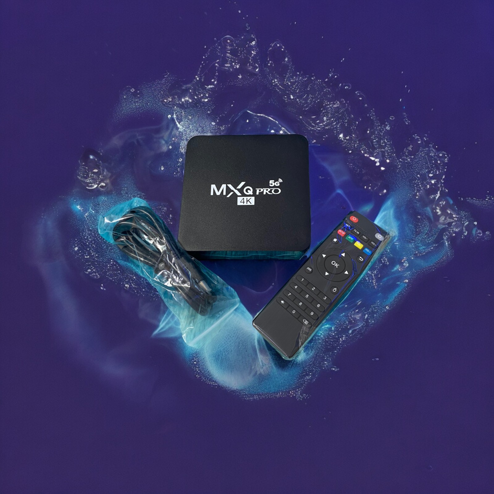 TV BOX 128GB 4K MXQ PRO 5G