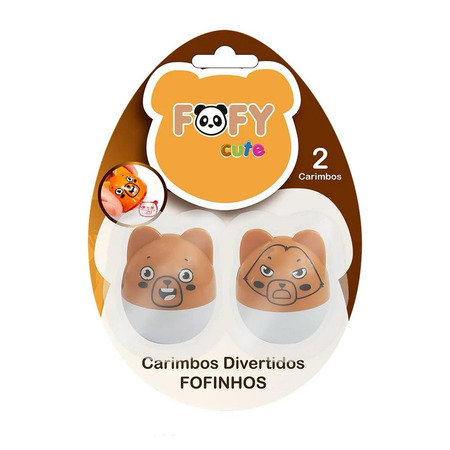 Carimbos Divertidos Fofinhos - FOFY Cute