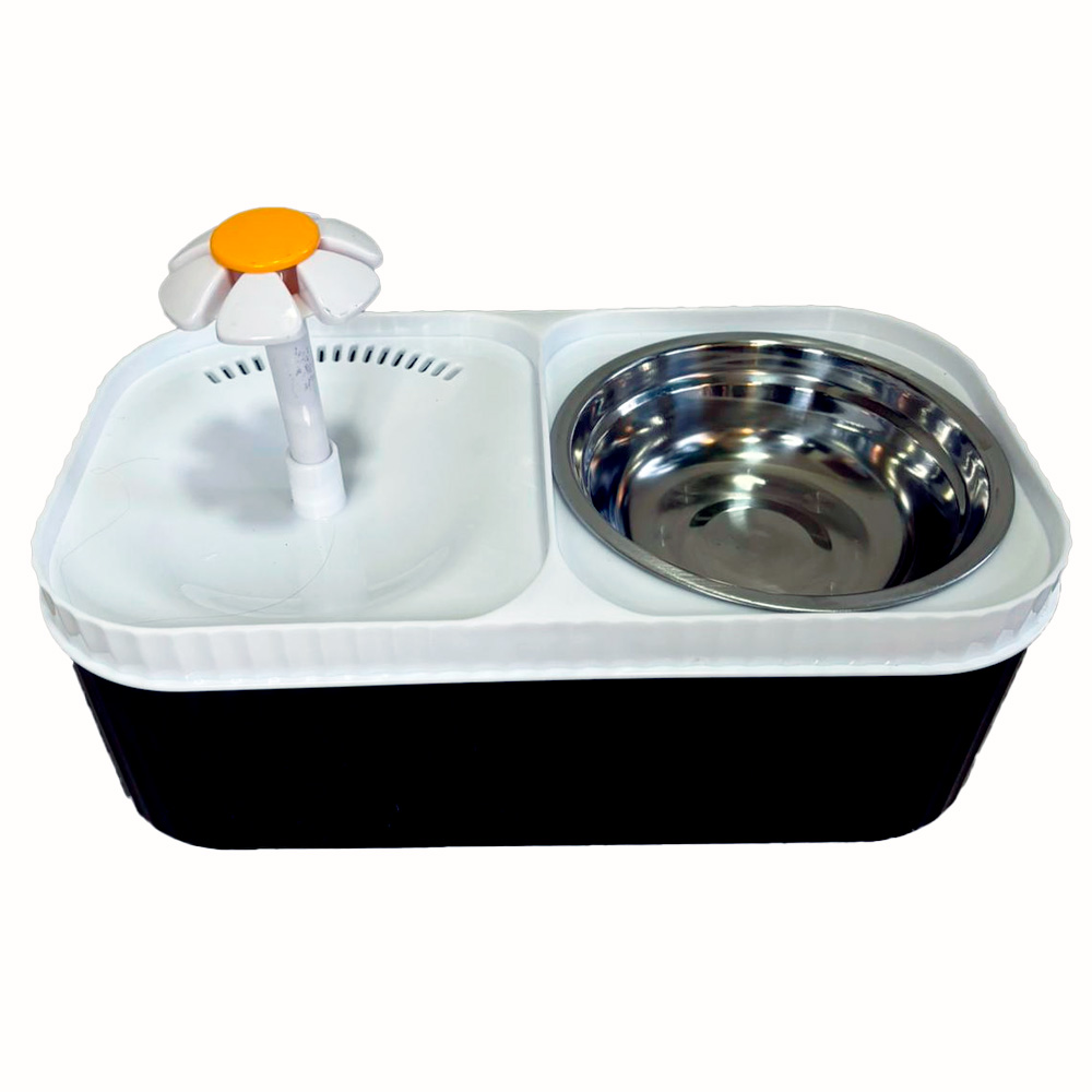 Bebedouro E Comedouro Pet Automático Fonte Água 3l Cães Gato