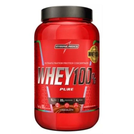 Whey100% Pote /Chocolate - Integral Medica 900g