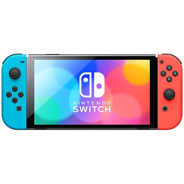 Console Portátil Nintendo Switch OLED JP de 7.0" com 64GB - Vermelho / Azul