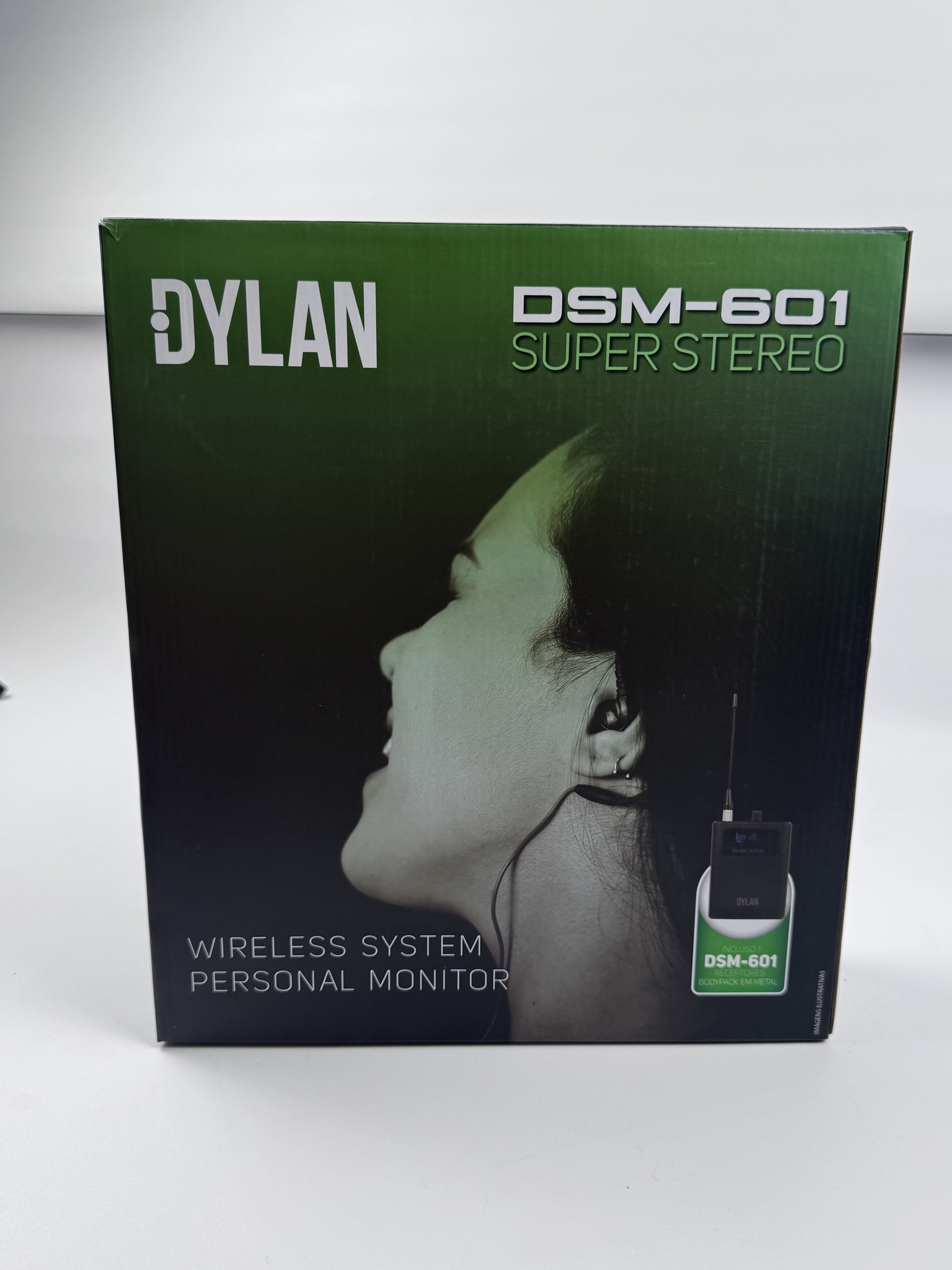 Sistema De Retorno Sem Fio Dylan Dsm 601 Super Estéreo