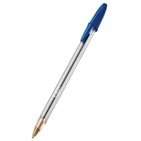 CANETA BIC CRISTAL AZUL