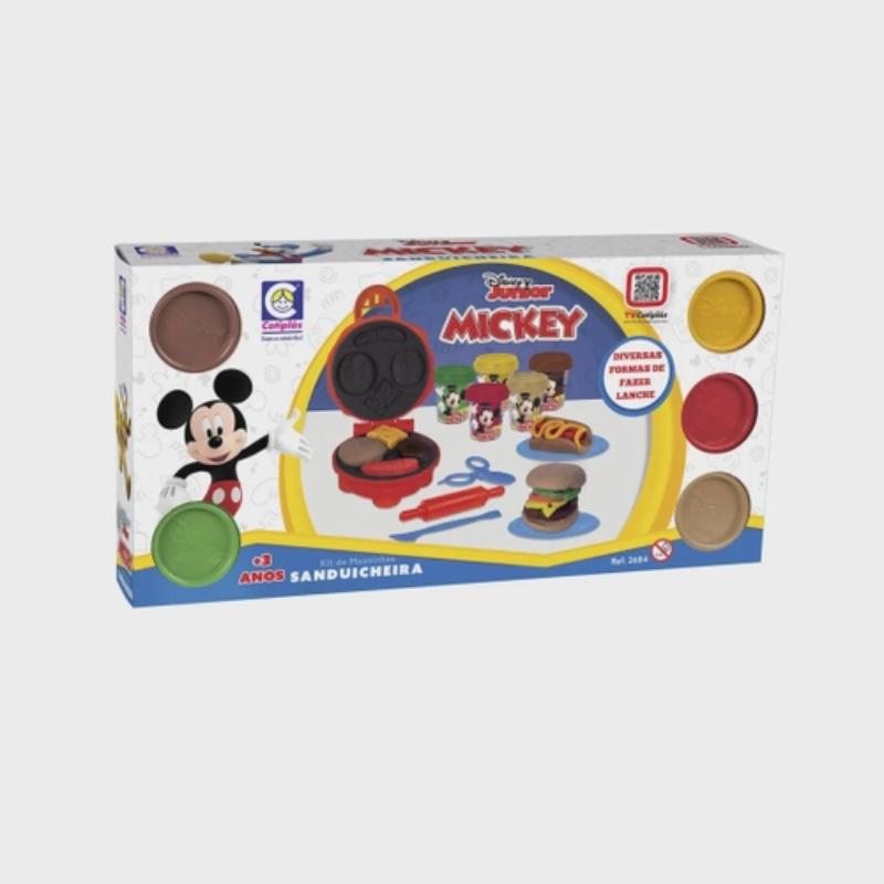 Kit de Massinhas Sanduicheira do Mickey - 2684