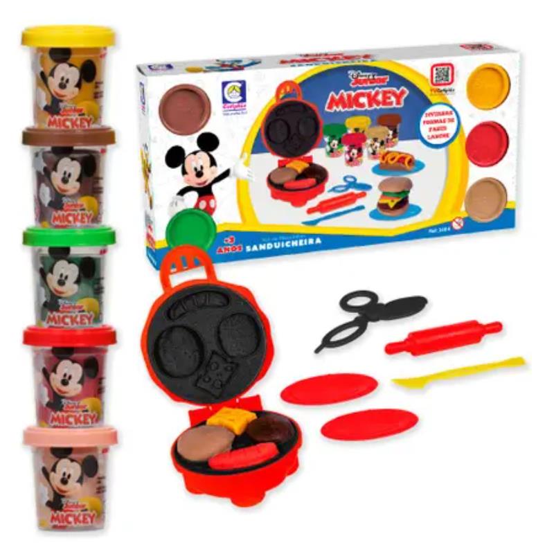 Kit de Massinhas Sanduicheira do Mickey - 2684