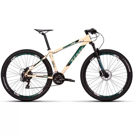 Bicicleta Sense One 24 CREME E VERDE