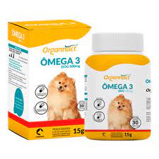 ORGANNACT OMEGA 3 DOG 500 MG FR 15 G C/ 30 CAPS