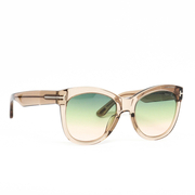 OCULOS DE SOL TOM FORD CRISTAL BEGE - WALLACE TF870 45P 54X20 140 *2