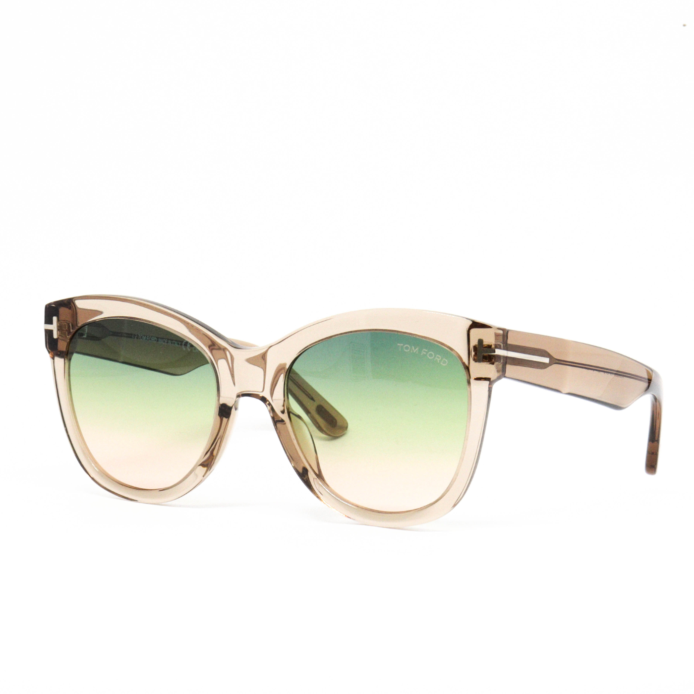 OCULOS DE SOL TOM FORD CRISTAL BEGE - WALLACE TF870 45P 54X20 140 *2