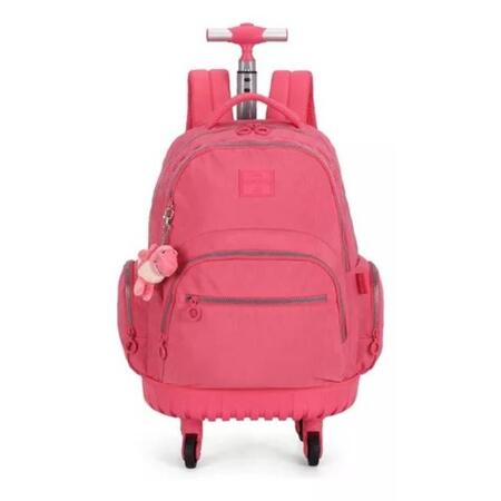 Mochila de Roda e Costas Pink - UP4YOU