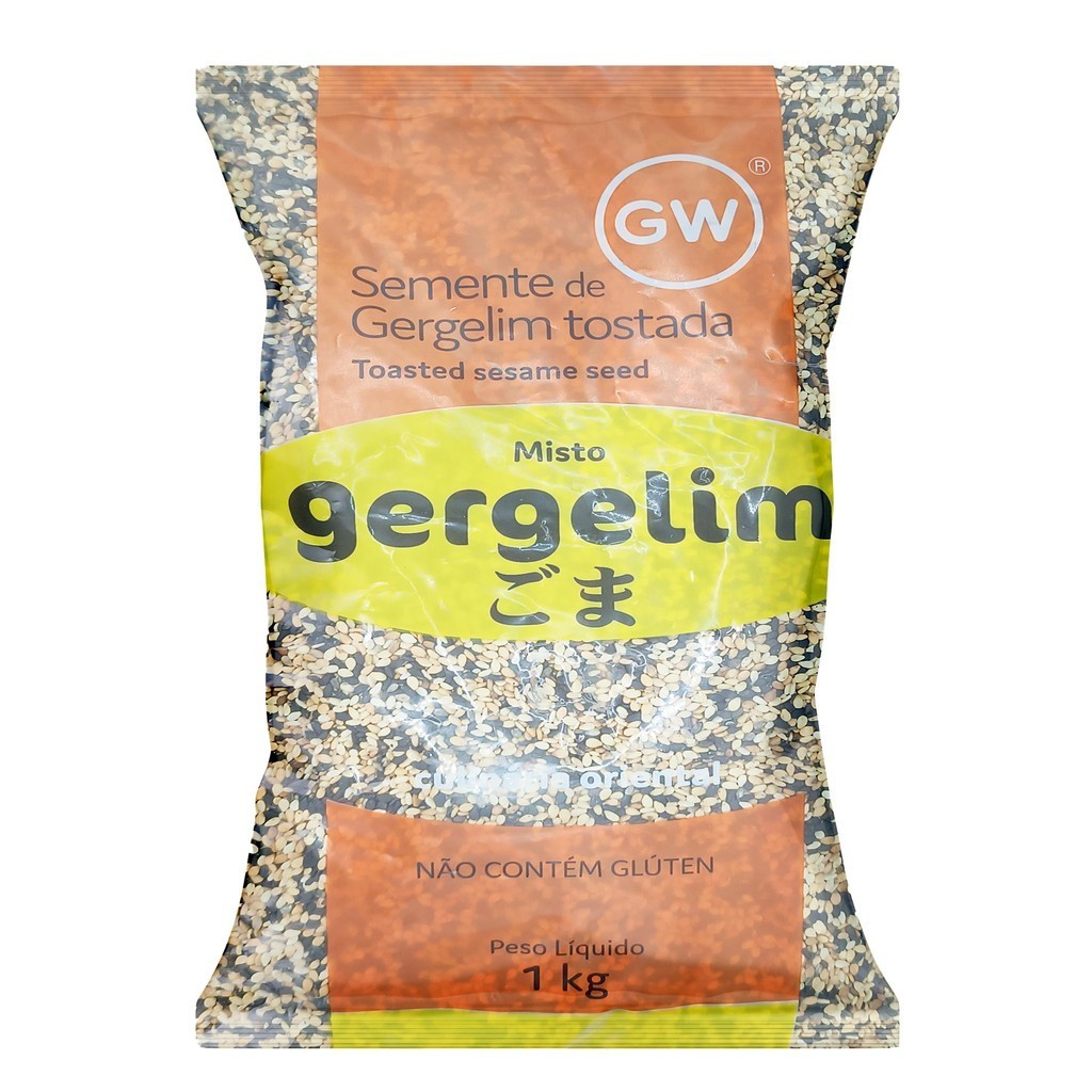 GERGELIM MISTO TORRADO 1 KG