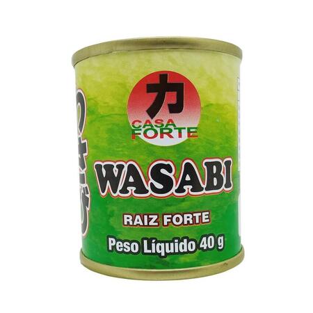 WASABI EM PO LATA 40G CASA FORTE