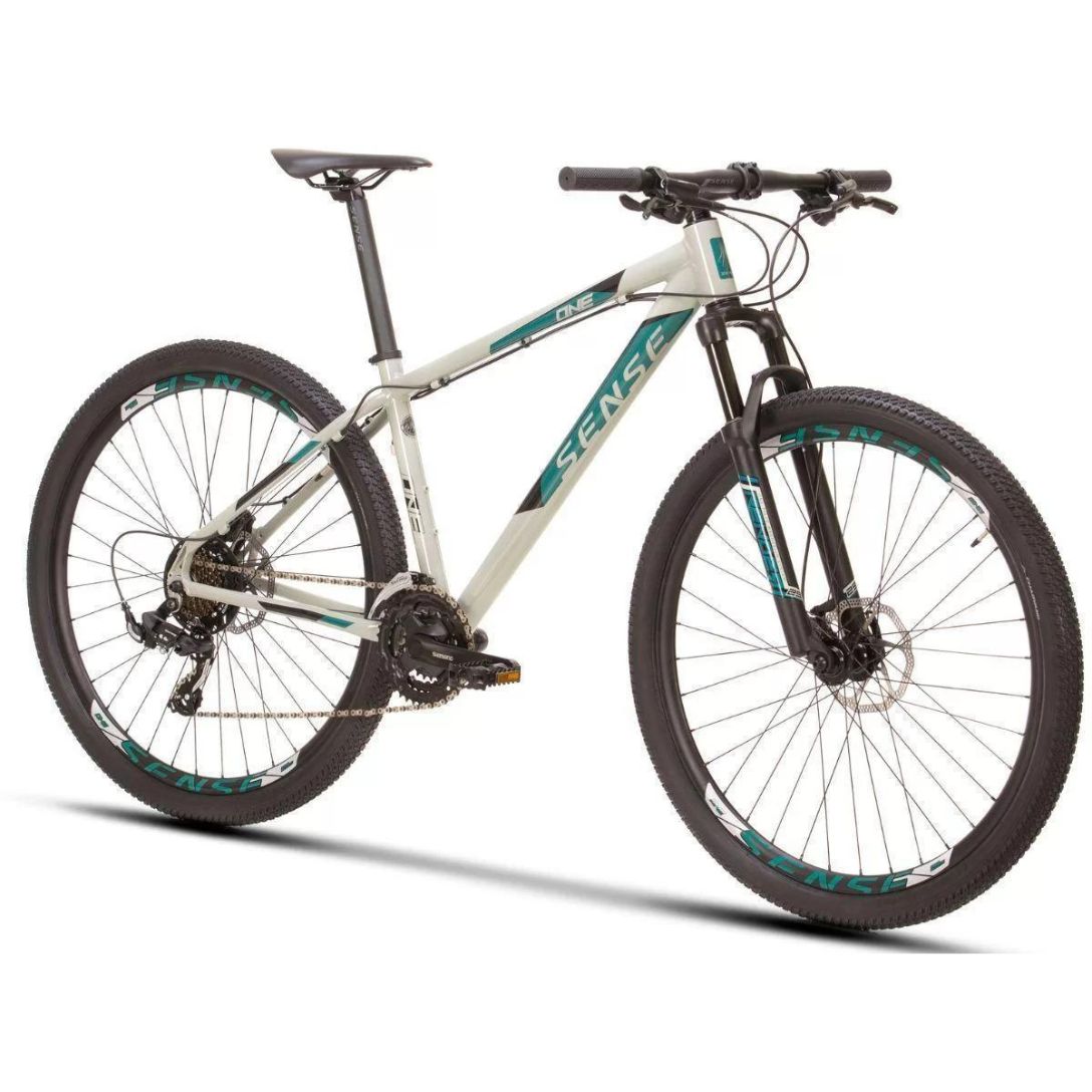 Bicicleta Sense One 24 CINZA E VERDE