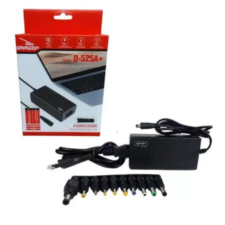 FONTE UNIVERSAL PARA NOTEBOOK12V  24V D-525A+ 96W