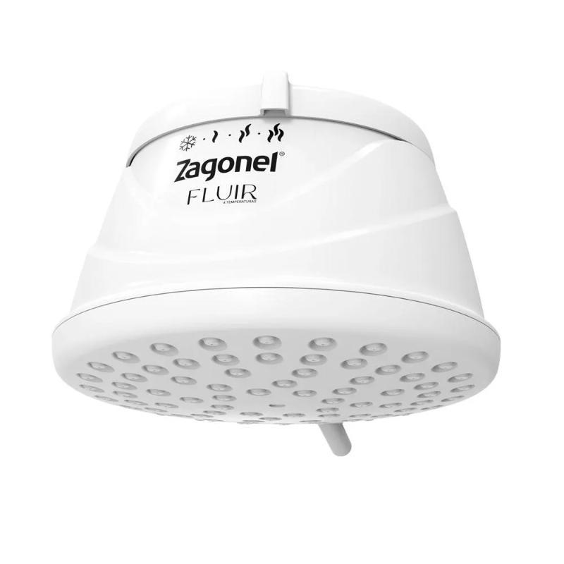 ZAGONEL DUCHA FLUIR 4 TEMPERATURA 5500W 127V BRANCO