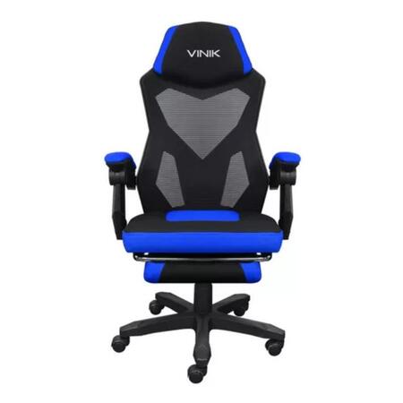 CADEIRA GAMER ROCKET PRETA E AZUL - CGR10PT