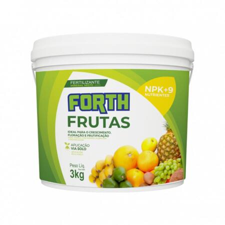 Fertilizante Granulado Forth Frutas balde 3,0 Kg