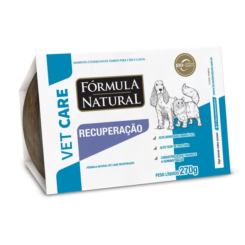 FORMULA NATURAL VET CARE RECUPERACAO UMIDO, POTE 270 G