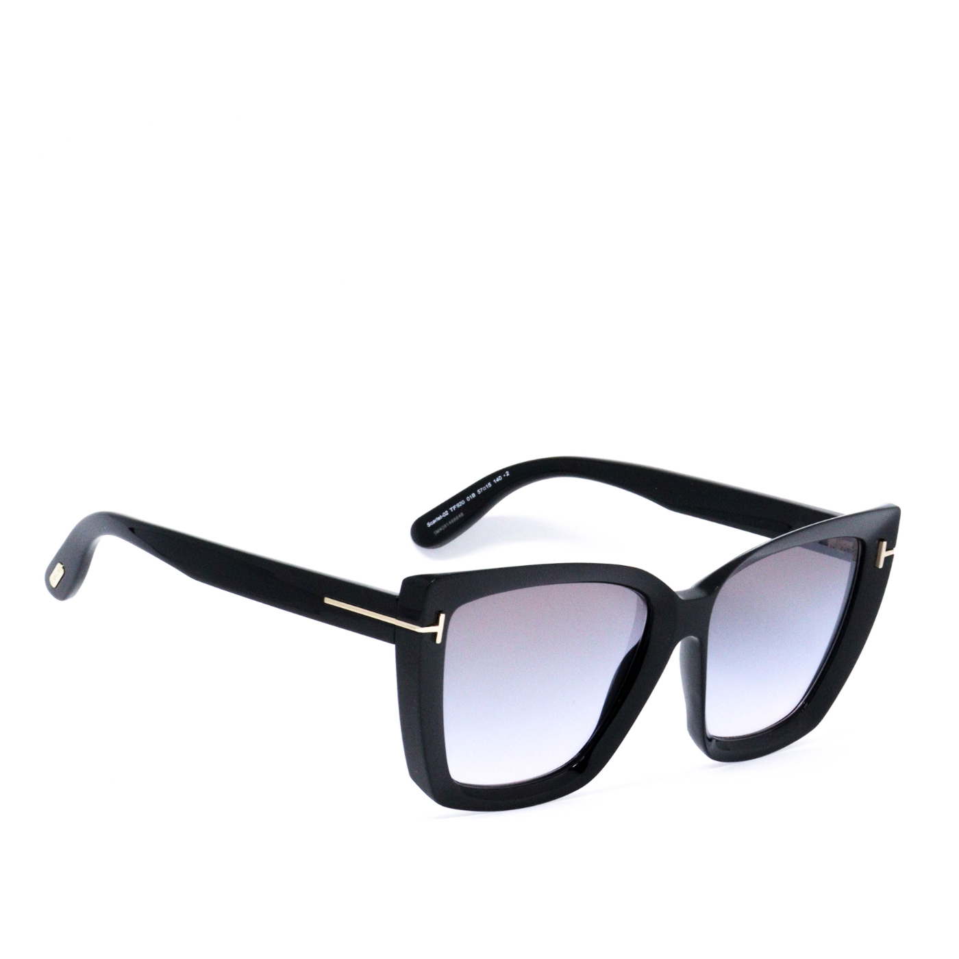 OCULOS DE SOL TOMFORD PRETO - SCARLET-02 TF 920 01B 57X15 140 *2