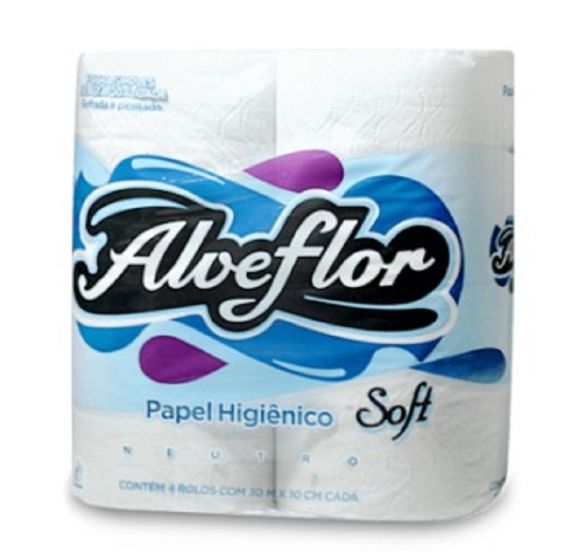 PAPEL HIGIENICO ALVEFLOR 30MTS C/16