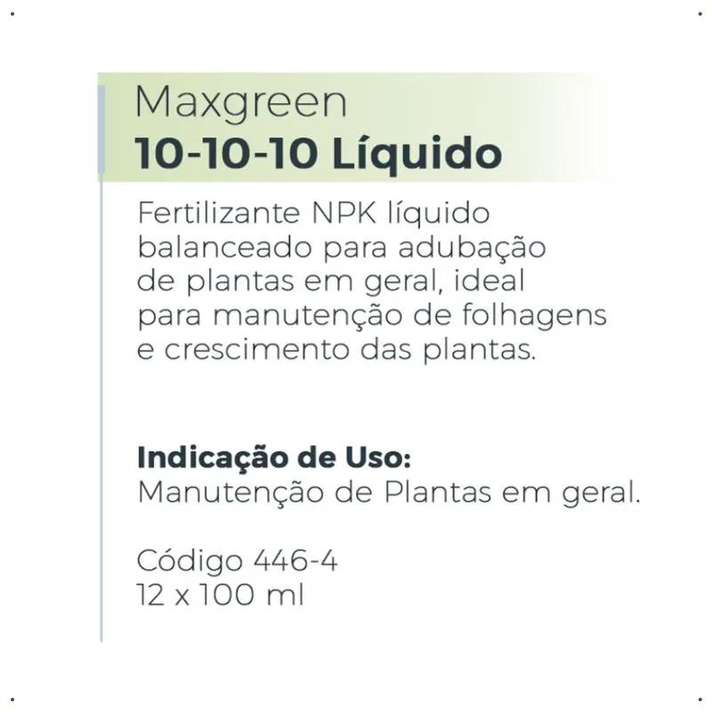 FORTH MAXGREEN 10-10-10 CONCENTRADO, FR 100ML