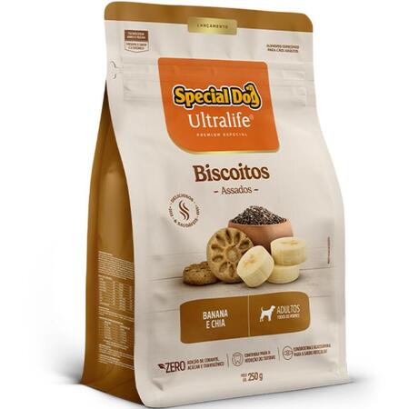 SPECIAL DOG ULTRALIFE BISCOITOS AD FRUTAS VERMELHAS, SACHE 250 G