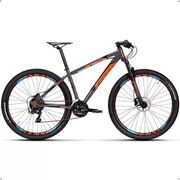 Bicicleta Sense One 24 PRETO E LARANJA