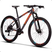 Bicicleta Sense One 24 PRETO E LARANJA