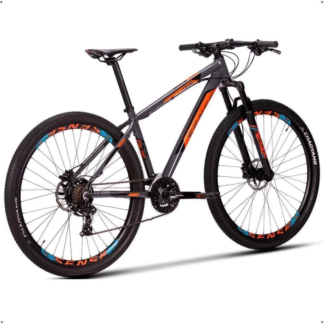 Bicicleta Sense One 24 PRETO E LARANJA